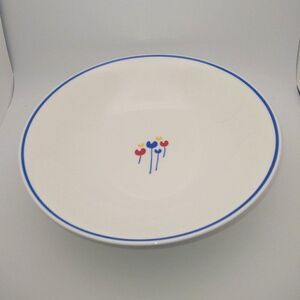 Riva Designs Tulips Large Salad Serving Bowl #3079 - 9 1/2" Diameter